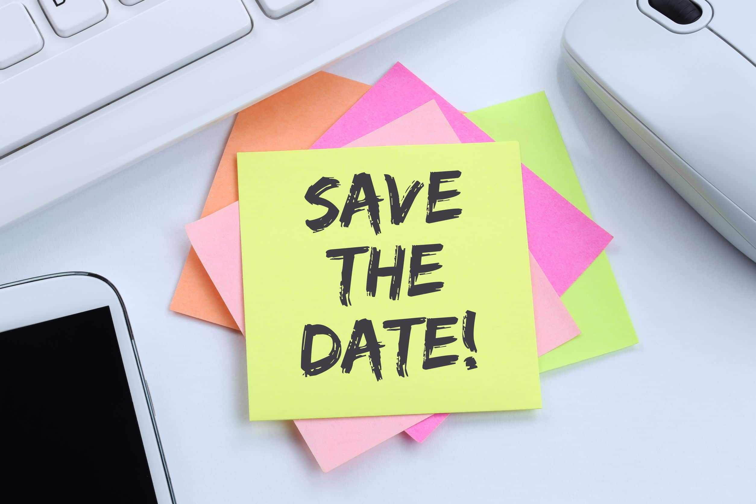 Post-it Save the Date